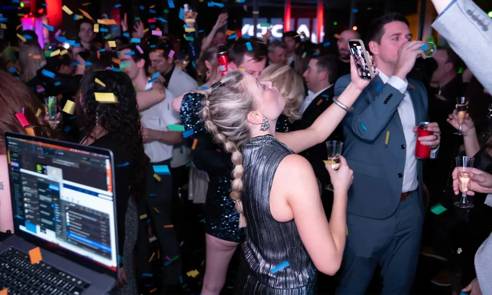 Crystal Ball NYE 2025 Confetti